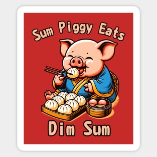 Dim sum pig Sticker